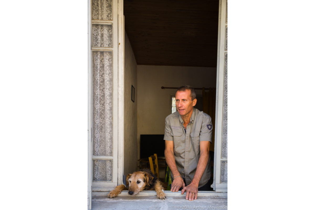 Man & Dog, St. Remy de Provence