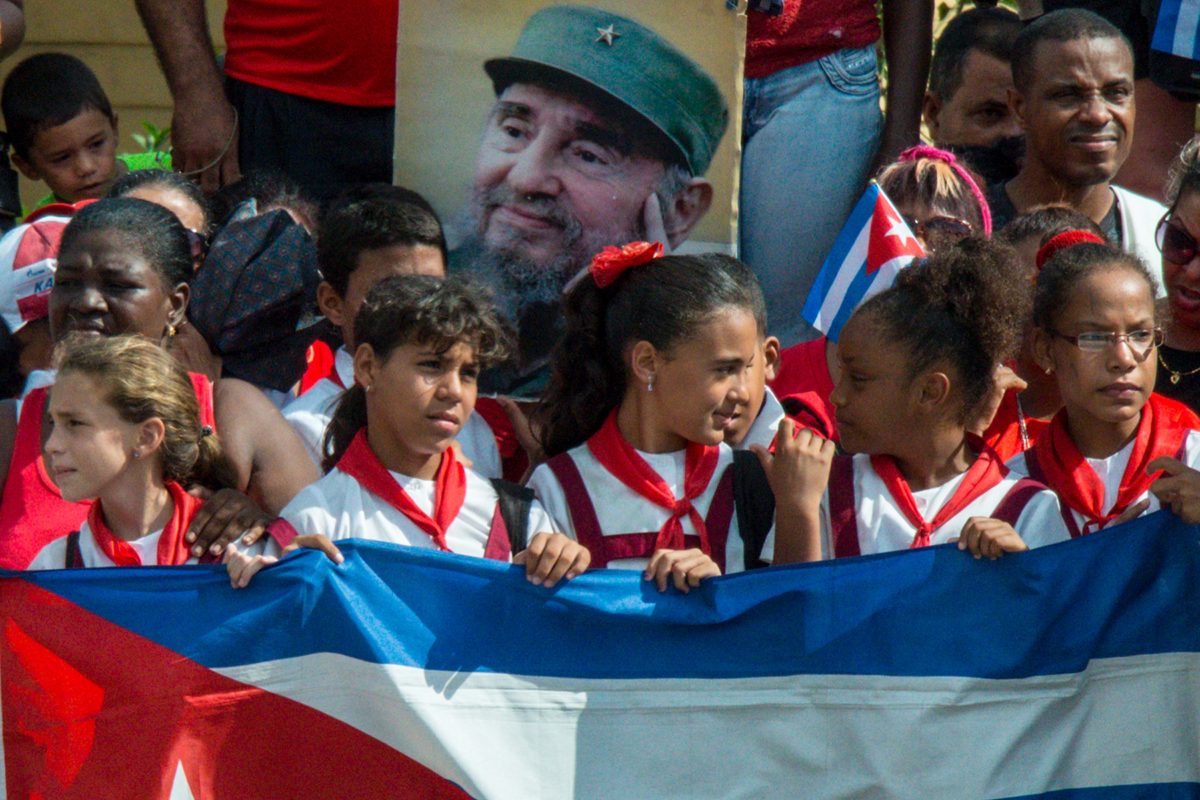 Procession for Fidel, Santiago de Cuba
